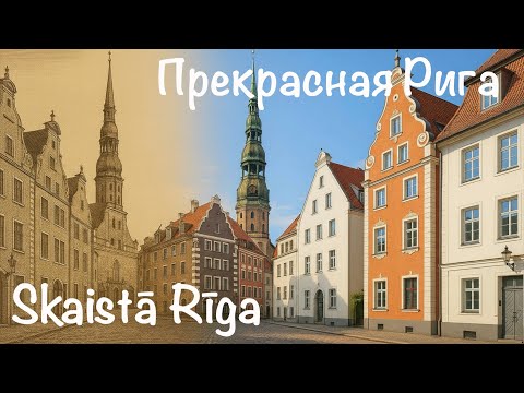 Видео: Skaistā Rīga. Прекрасная Рига