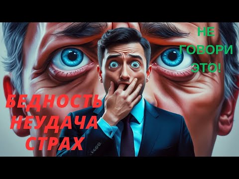 Видео: ЭТИ СЛОВА — КАК СГЛАЗ! МОЛЧИ! Они крадут ДЕНЬГИ, СЧАСТЬЕ и СИЛУ!