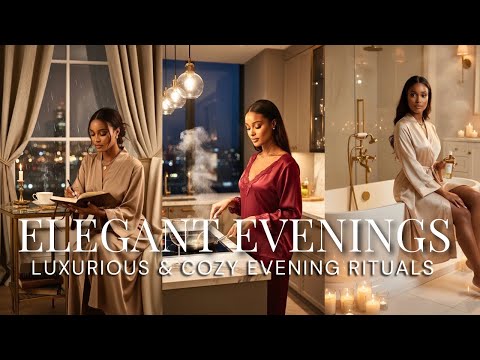 Видео: 10 роскошных вечерних привычек элегантных женщин, которые стоят 0 долларов