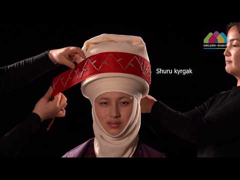 Видео: КАК ПРАВИЛЬНО НАМОТАТЬ ГОЛОВНОЙ УБОР ЭЛЕЧЕК ПЛЕМЕНИ САРЫБАГЫШ             Elechek 20 ENG