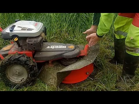 Видео: Сінокосарка Hecht 5060, короткий огляд