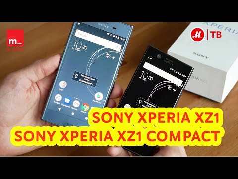 Видео: Обзор смартфонов Sony Xperia XZ1 и Sony Xperia XZ1 Compact