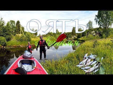 Видео: Река Оять летняя. Без воды, но с рыбалкой :)) 26-30 июня 2019 г.