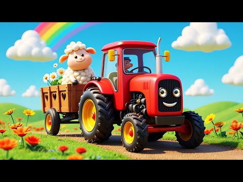 Видео: Тракторець молодець везе тваринок - Збірка дитячих пісень | Диво Пісня