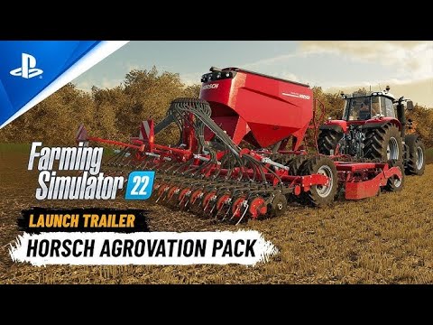 Видео: FS 22 - Карта из нового DLC Horsch AgroVation. Большая уборка Пшеницы !!! # 6