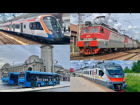 Видео: Сборник Московского транспорта 2025