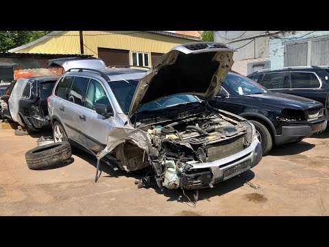 Видео: Ремонт вольво! Восстановлю! XC90 после ДТП part 1