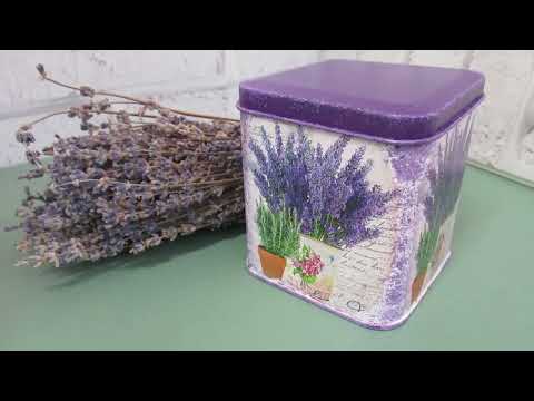 Видео: Декор банки чая!