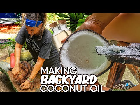 Видео: Производство кокосового масла в джунглях Коста-Рики 🇨🇷🔥