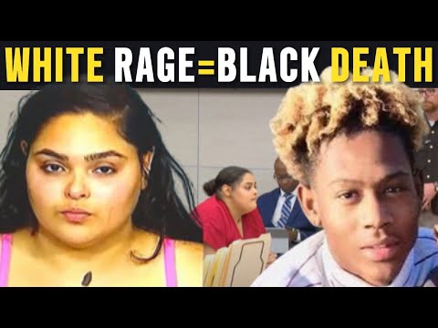 Видео: Белая женщина убила 21-летнего чернокожего мужчину за то, что он посигналил на красный свет!!