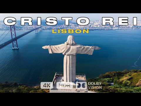 Видео: Кришту Рей Лиссабон Португалия 🇵🇹: Невероятные панорамы Алмады в 4K Ultra HD