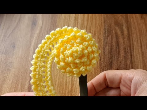 Видео: Невероятно простой и великолепный узор для вязания цветов крючком