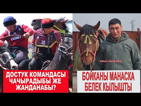 Видео: ДОСТУК КОМАНДАСЫ ЧАЧЫРАДЫБЫ?/ МАНАС НИЯЗОВГО БОЙКАНЫ БЕРИШТИБИ?/ АРАШАН КОЗУНУ БЕЛЕК КЫЛГАН АЖЫКЕ