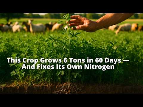 Видео: Эта культура даёт урожай в 6 тонн за 60 дней и сама усваивает азот
