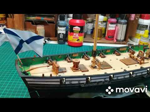 Видео: Как сделать реалистичный флаг на модели корабля.