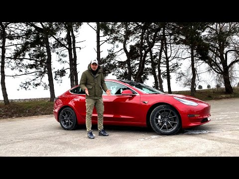 Видео: Tesla Model 3 Long Range в условиях молдавской зимы