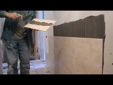 Видео: Облицовка плиткой ч.2, продолжение