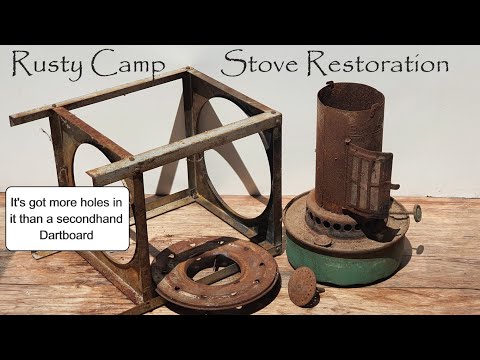 Видео: Реставрация/восстановление проржавевшей старинной печи Buflam