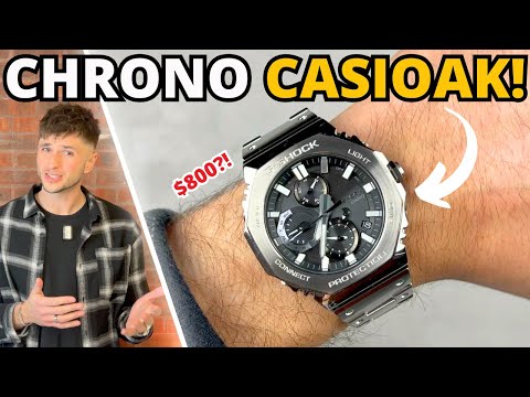 Видео: НОВЫЙ ХРОНОГРАФ CASIOAK! | СТОИТ ЛИ G-SHOCK GMC-B2100 800 ДОЛЛАРОВ?!