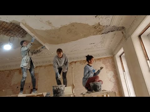 Видео: 7. "170 кв. м." Штукатурка и всякое. Продолжаем работу. 19.05-31.05.2022