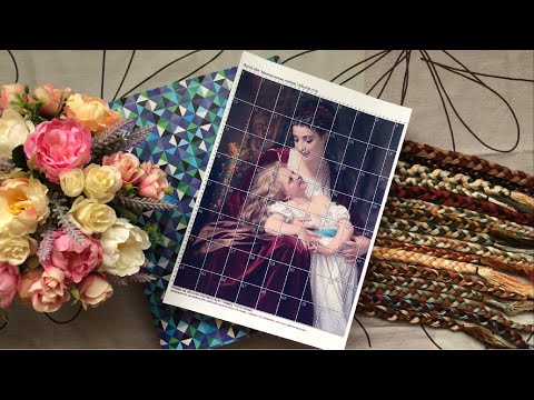 Видео: Вышивка Эстэ Материнская любовь. Продвижения за май 2021