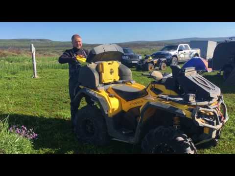 Видео: Какие квадроциклы брать на Север, какие костюмы. Обзор. Рыбачий, начало.