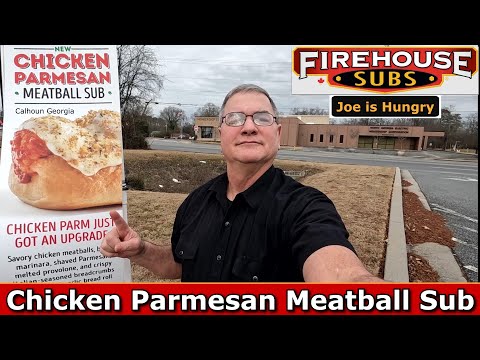Видео: Обзор нового сэндвича Firehouse® Subs с курицей и пармезаном | Submarin Sandwich Joe is Hungry 🐔🥖🥪🧀