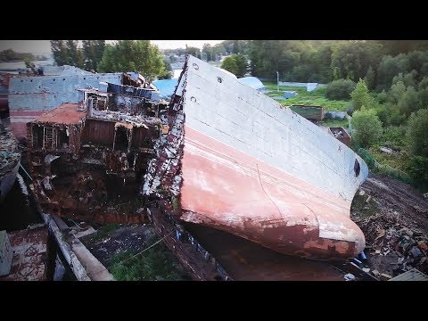 Видео: Кладбище кораблей и кривой лес. Калининград часть 2.