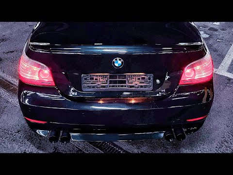 Видео: ПОП-КОРН, ОТСТРЕЛЫ BMW E60. ИЗГОТОВЛЕНИЕ ВЫХЛОПА. m54 3 литра. Вред и польза ! Pop & Bang