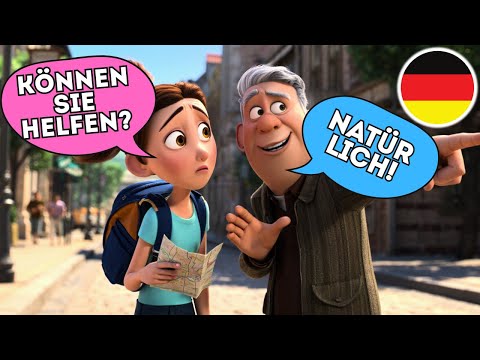 Видео: 5 простых диалогов на немецком языке (А1–А2) | Немецкий для начинающих | Просить о помощи на улице