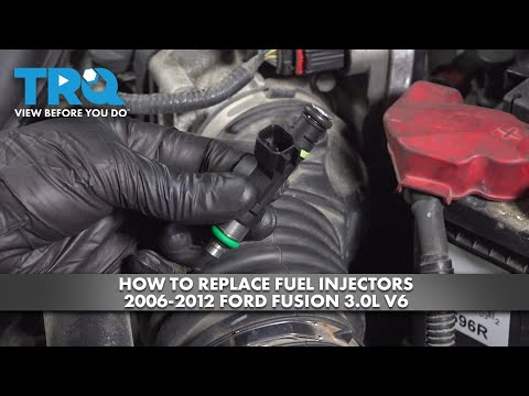 Видео: Как заменить топливные форсунки Ford Fusion 3.0L V6 2006-2012