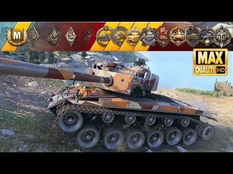 Видео: T26E4: Игра с 14 медалями, одна фальшивая - World of Tanks