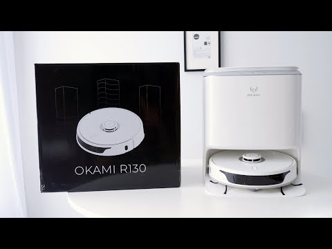 Видео: ОБЗОР РОБОТ-ПЫЛЕСОСА OKAMI R130 EVA