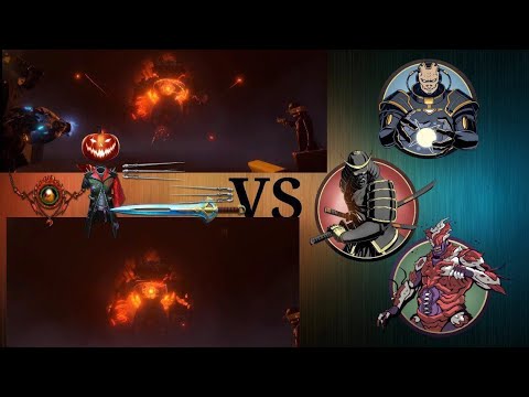 Видео: Страж Гибели против Фунгуса, Сёгуна, Титана Shadow fight 2