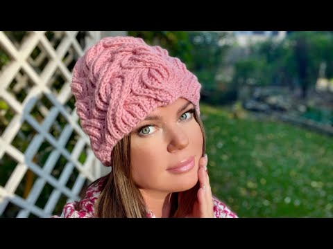 Видео: 🌸 ХИТ! КРАСИВЕЙШАЯ ТЕПЛАЯ ШАПКА - МЕЧТА! Knitting beautiful hat 🌸