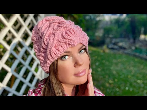 Видео: 🌸 ХИТ! КРАСИВЕЙШАЯ ТЕПЛАЯ ШАПКА - МЕЧТА! Knitting beautiful hat 🌸