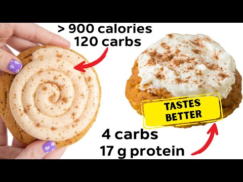 Видео: Это тыквенное печенье с высоким содержанием белка НА ВКУС ЛУЧШЕ, ЧЕМ КРОШКА!