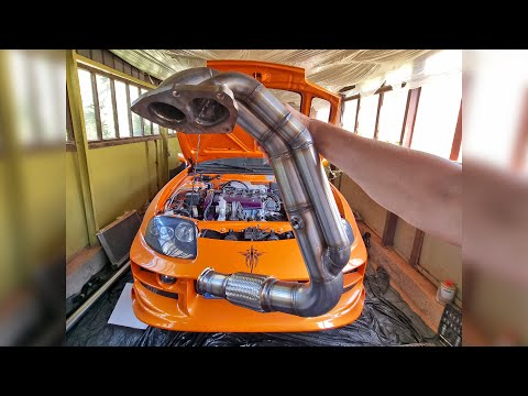 Видео: Турбиниране : изработка на DOWNPIPE - Celica-Supra (Част-92)