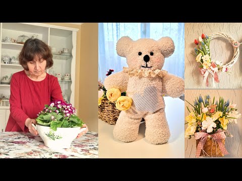 Видео: 🏡СОЗДАЁМ СЧАСТЬЕ/простая жизнь /пасхальный декор/5 идей/