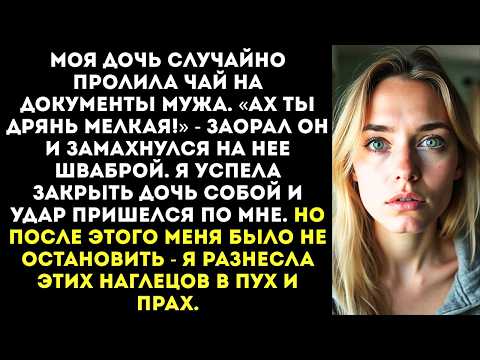 Видео: «Получай, мелкая дрянь!» — муж замахнулся шваброй на мою 7-летнюю дочь от первого брака.