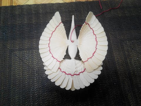 Видео: Изготовление щепной Птицы Счастья! -полное видео от А до Я.