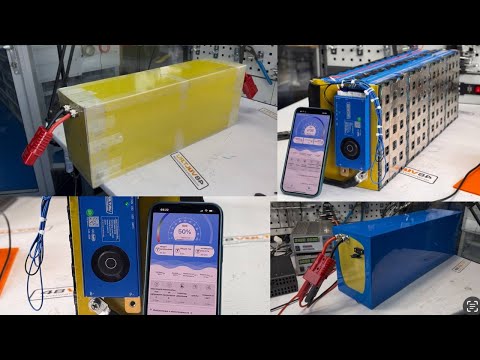 Видео: Мы собрали мощную сборку аккумулятора LiFePO4 48V 72Ah 9600W для нашего подписчика