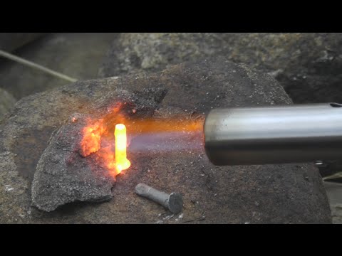Видео: Горелка: плавим медь и алюминий