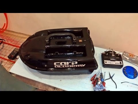 Видео: Ремонт кораблика для рыбалки Repair of boat for fishing