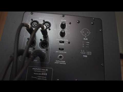 Видео: Подключение сабвуфера Monoprice/замена фьюза