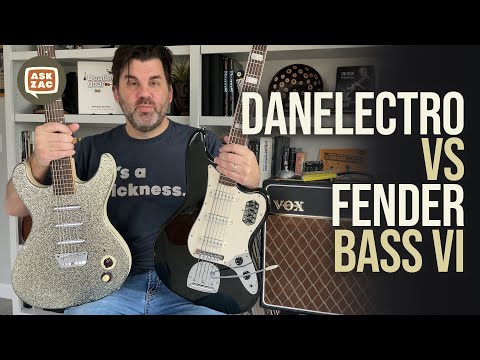 Видео: Danelectro Baritone или Fender Squier Bass VI — что лучше для вас? — Спросите Зака ​​109