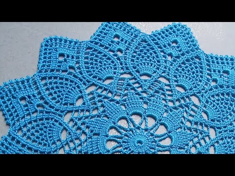 Видео: Салфетка крючком. Классная Салфетка. Вторая часть. Крючок. Крючок для начинающих.