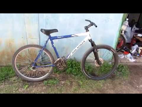 Видео: Установка вилки 1"1/8 вместо вилки 1". Merida Kalahari 510 (2001).