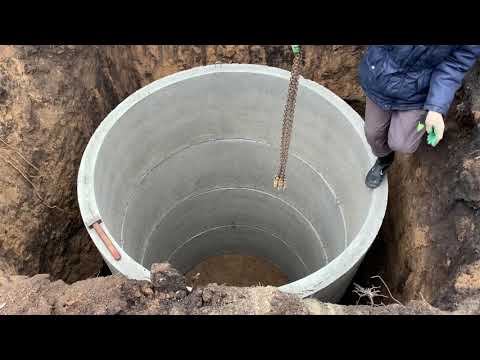 Видео: Выгребные ямы глубина 4.8, Komatsu pc50uu2e. Ульяновск, переулок Брянский. 3 день.