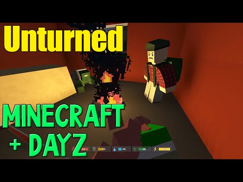 Видео: Первый клик: Unturned | Когда Minecraft встречает DayZ!